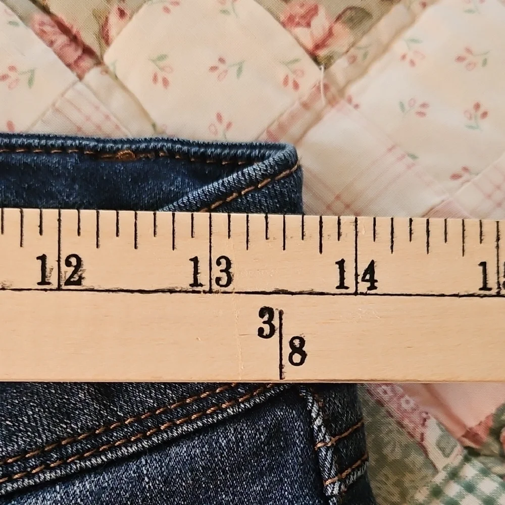 1822 'Butter' Denim  Dark Wash Skinny Jeggings - Size 28 - Picture 6 of 8